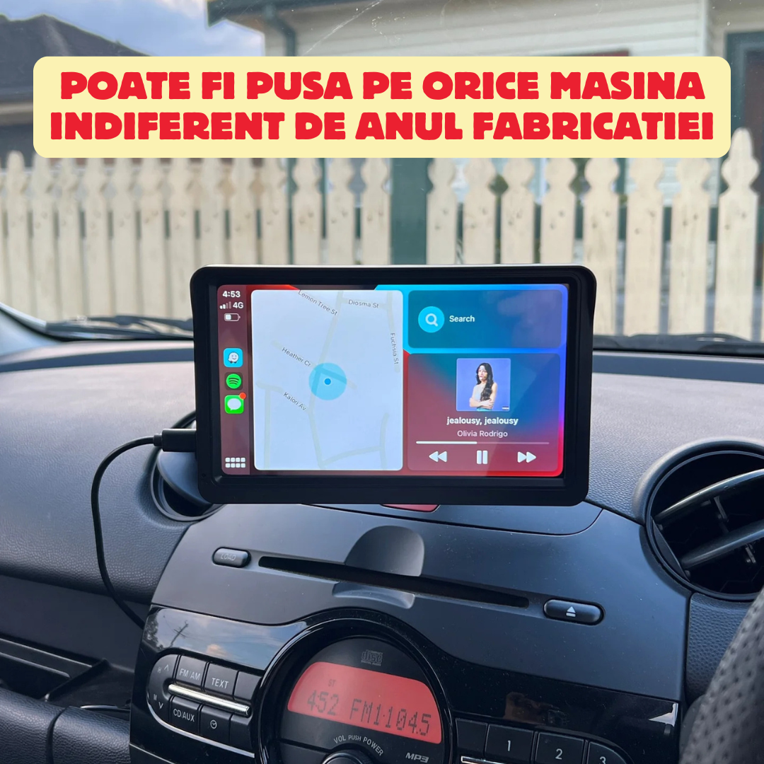Navigatie Premium - CarPlay / Android Auto + Camera Marsarier Cadou