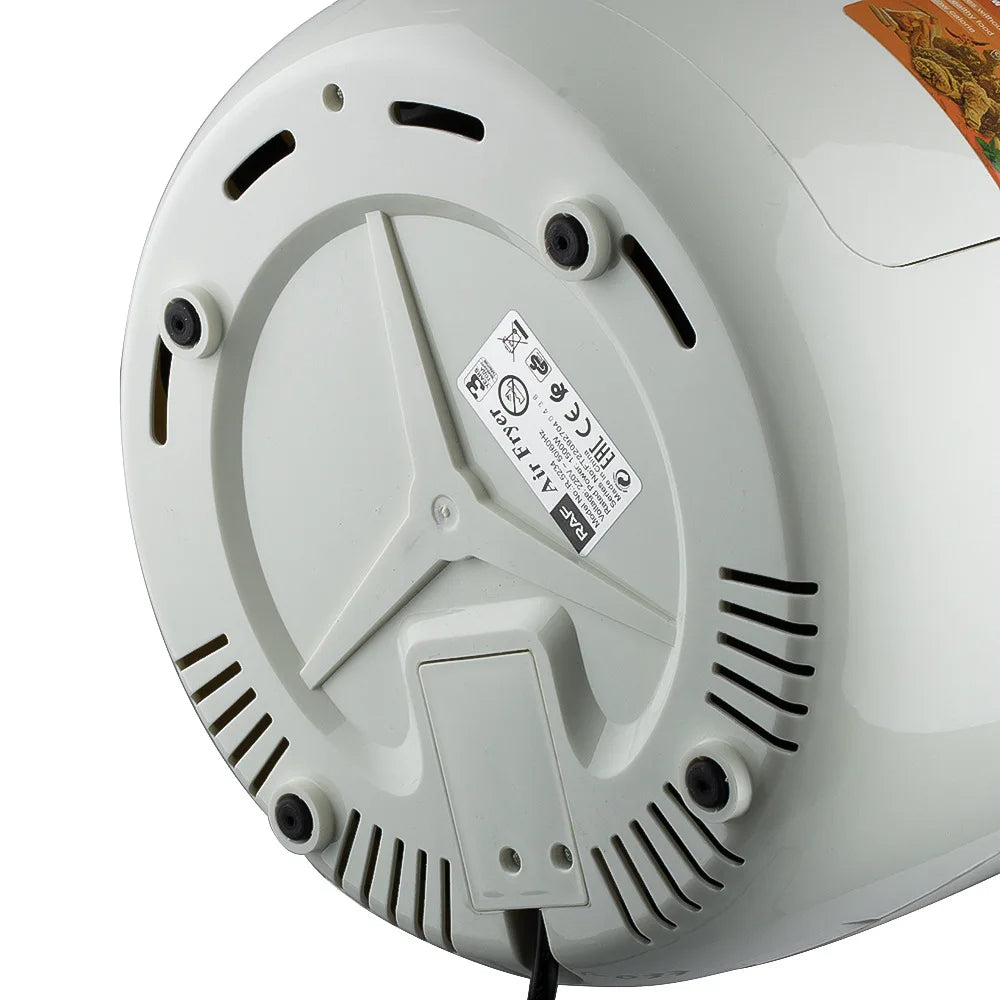 Friteuza cu aer cald - Air Fryer, Capacitate 5.8L, 1500W, Display Digital