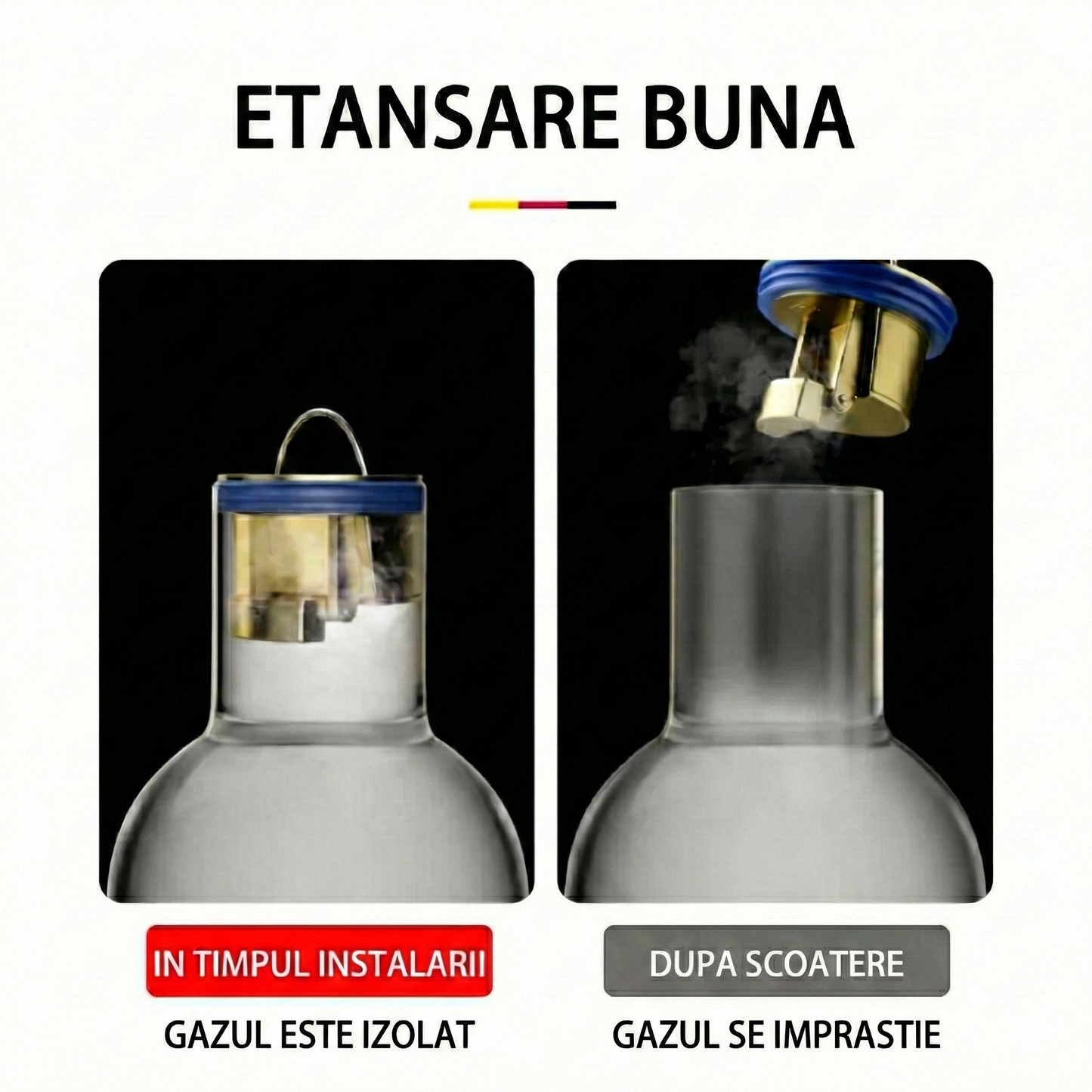 Scurgere cu clapeta anti-miros Odoroff™