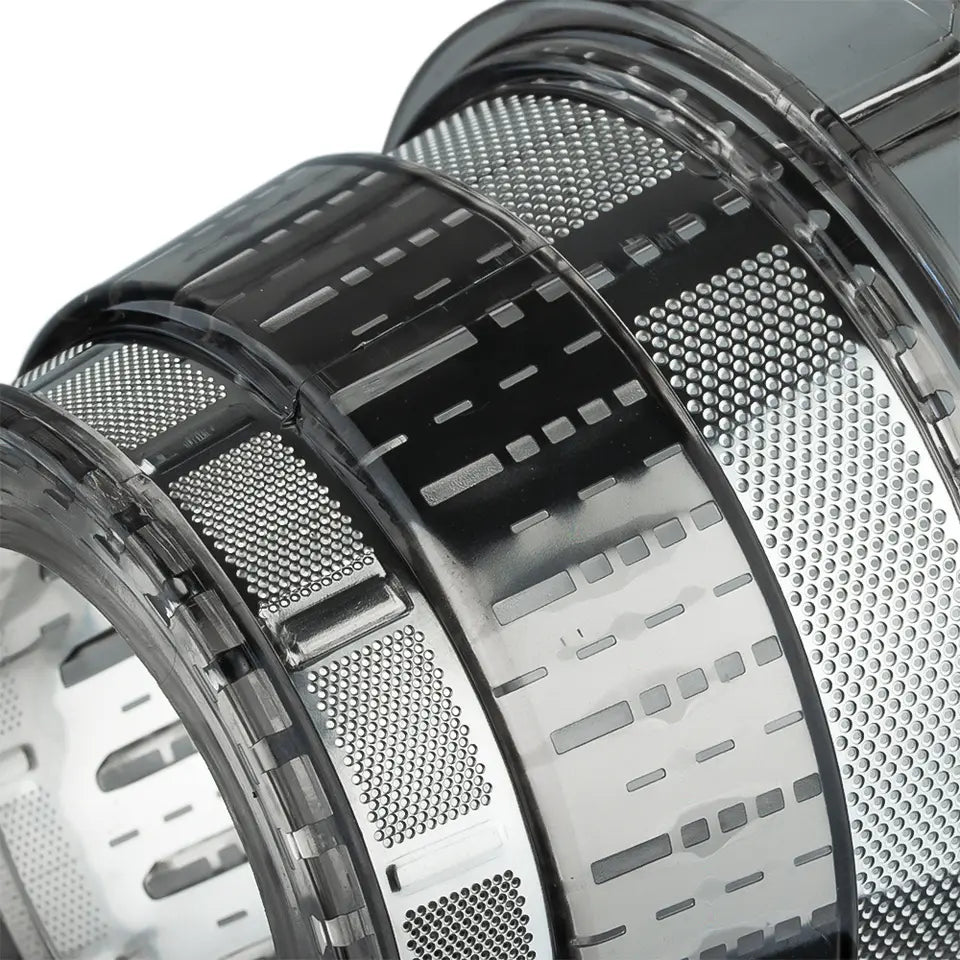 Storcator cu Presare la Rece, Sita din Inox, Putere 150W, cu Melc, Silentios, Recipient Suc, Recipient Pulpa