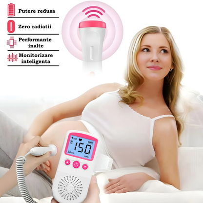 Doppler fetal pentru monitorizarea bataliilor inimii bebelusului acasa