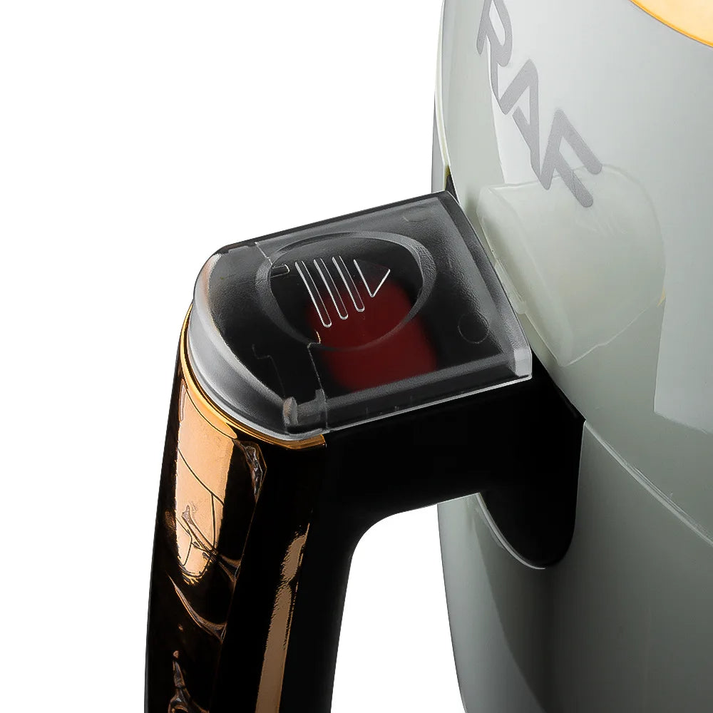 Friteuza cu aer cald - Air Fryer, Capacitate 6L, 2400W, Display Digital