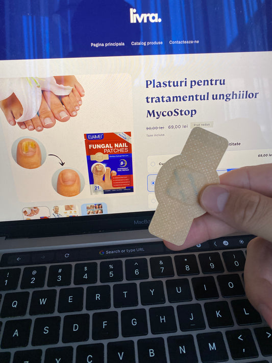 Plasturi pentru tratamentul unghiilor MycoStop