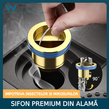 Scurgere cu clapeta anti-miros Odoroff™