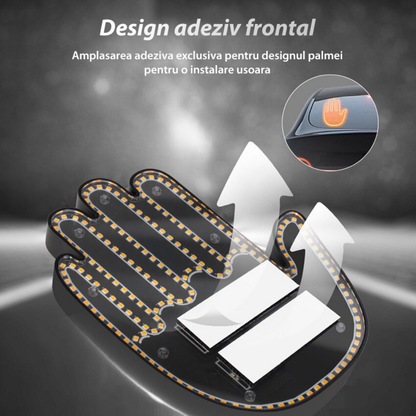 Semn LED Auto cu Telecomanda 4 Moduri LedzIT™