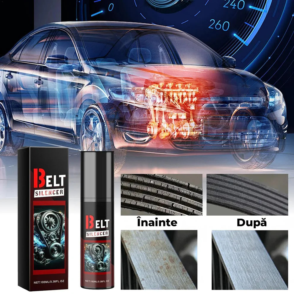 Spray curea auto - eliminare zgomot instant BeltSilencer™
