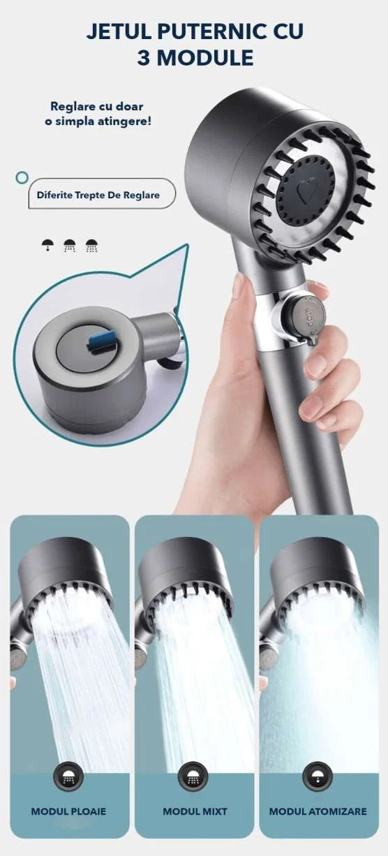 Pară de duș  – Multifuncțională